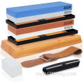 4 Side Grit Wet Stone Sharpening Kit